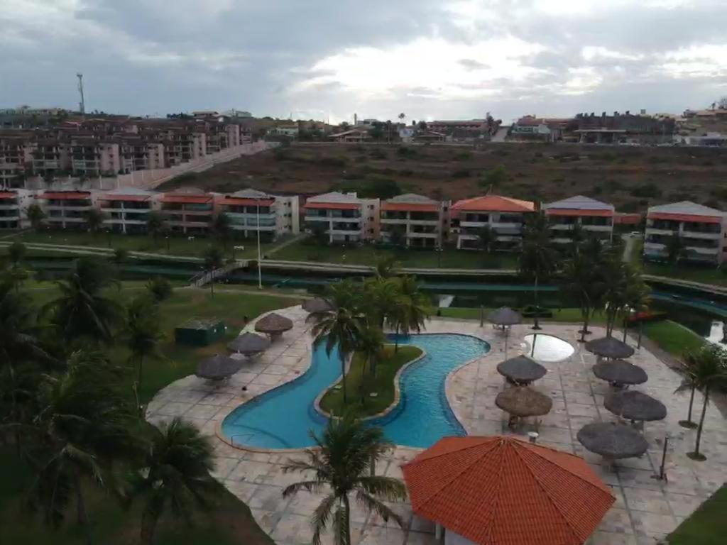 Apto Aquaville Resort Aquiraz Bagian luar foto